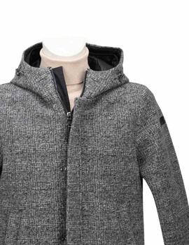 Hetregó Parka Emrick  Melange Lead Grey