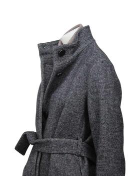 Armani Caban Coat Black/Iso