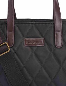 Barbour Bolso Barbour Mini Quilted Tote Bag / Oliv