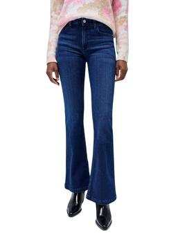 SALSA JEANS VAQUEROS DESTINY PUSH UP FLARE Azul