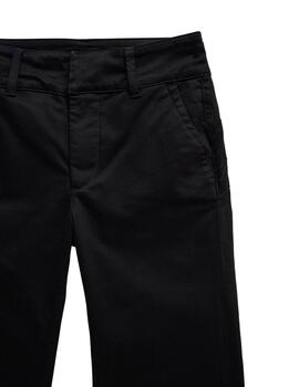 SALSA JEANS Pantalón SECRET CHINO PUSH IN STRAIGHT Negro