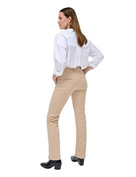 SALSA JEANS Pantalón SECRET CHINO PUSH IN STRAIGHT Beige