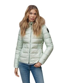 Blauer Short Jackets Arcadia Celeste Brina Interno