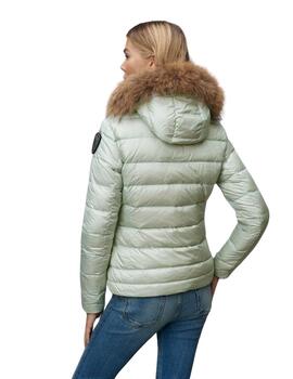 Blauer Short Jackets Arcadia Celeste Brina Interno