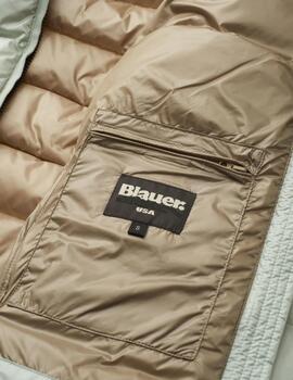 Blauer Short Jackets Arcadia Celeste Brina Interno