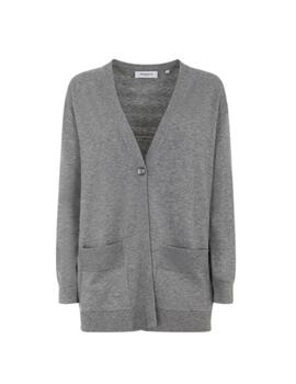 Markup Punto  Cardigan F.12 C/Tasche  Bott.R Grigi