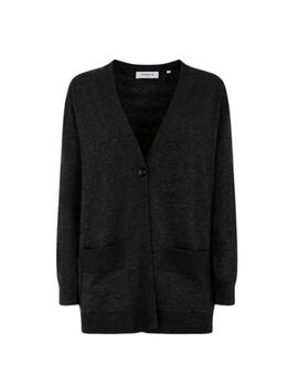 Markup Punto  Cardigan F.12 C/Tasche  Bott.R Nero