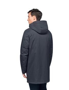 Geox  Hombre M Aurelio Coat - Poly Dty-Sky Captain