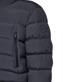 Geox  Hombre M Spherica Parka - Weaved Quil-Sky Ca