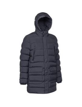 Geox  Hombre M Spherica Parka - Weaved Quil-Sky Ca