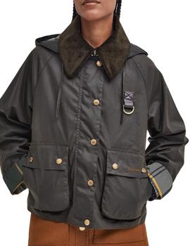 Barbour Chaqueta Barbour Reighton Wax / Olive/Anci