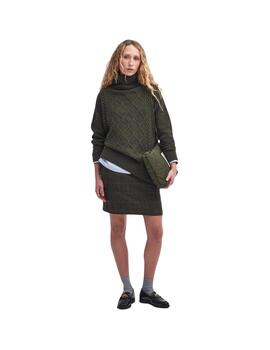 Barbour Jersey Barbour Burne Knitted Cape / Oliv