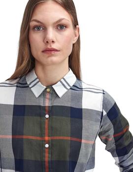 Barbour Camisa Barbour Moorland Check Shirt / Oliv