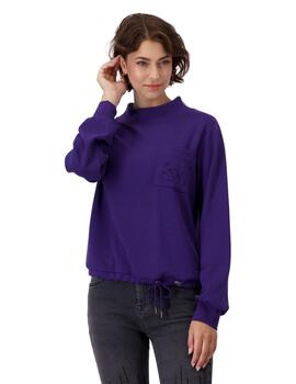 MONARI SUDADERA VIOLETA