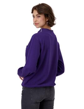 MONARI SUDADERA VIOLETA