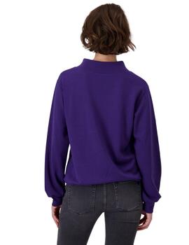 MONARI SUDADERA VIOLETA