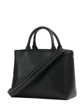 Valentino  Bolso Shopping Shine Re Nero