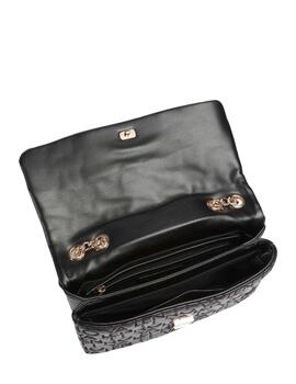 Valentino  Bolso Pattina Dram Nero