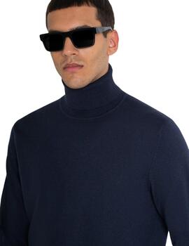 Antony Morato Jersey Knitted Sweater Blue Navy