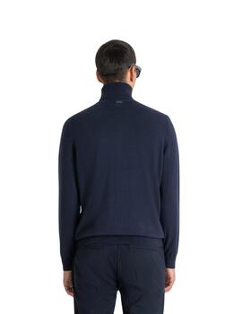 Antony Morato Jersey Knitted Sweater Blue Navy