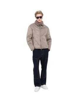 Armani Blouson Jacket Driftwood