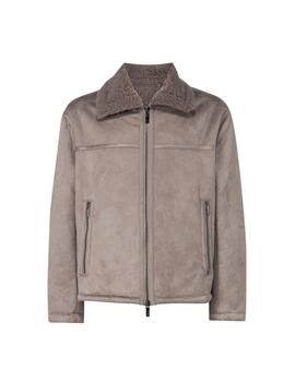 Armani Blouson Jacket Driftwood