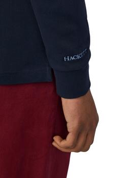 Hackett Polo Heritage Rugby Midnight Blue