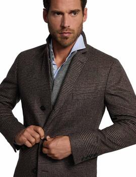 Hackett Cazadora Brown Pow Coat Brown