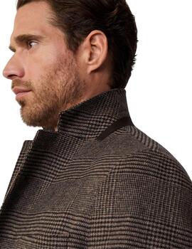 Hackett Cazadora Brown Pow Coat Brown