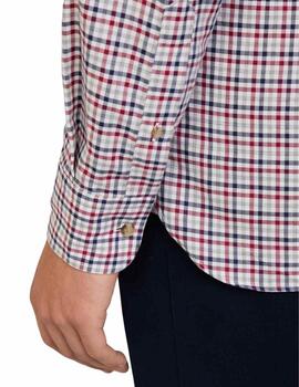 Hackett Camisa 3 Col Brushed Gingham Red