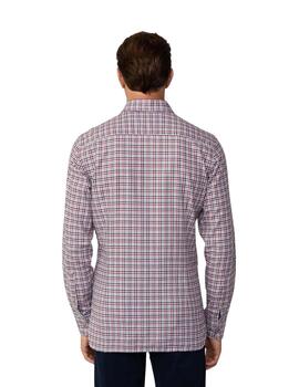 Hackett Camisa 3 Col Brushed Gingham Red