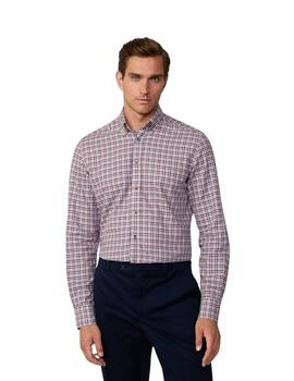 Hackett Camisa 3 Col Brushed Gingham Red