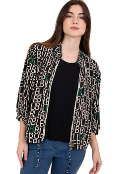 Twin-set Letras Verde Bomber