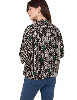 Twin-set Letras Verde Bomber