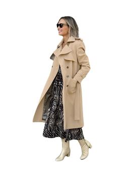 BYCRIS Gabrdina Impermeable Beige