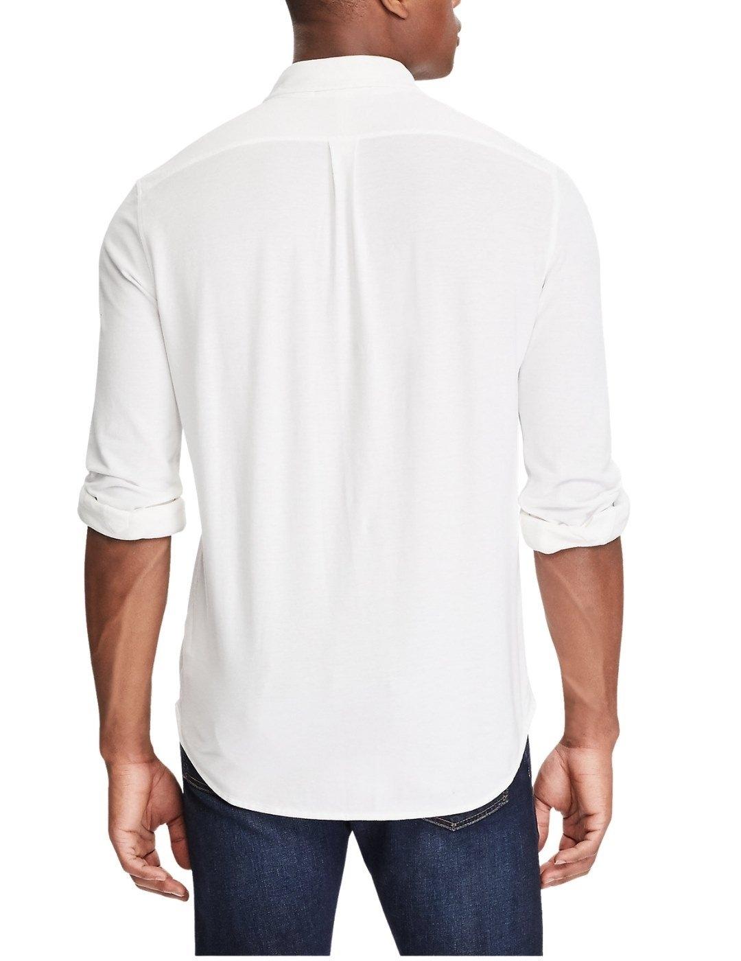 Ralph Lauren Camisa de piqué ultraligera Blanca