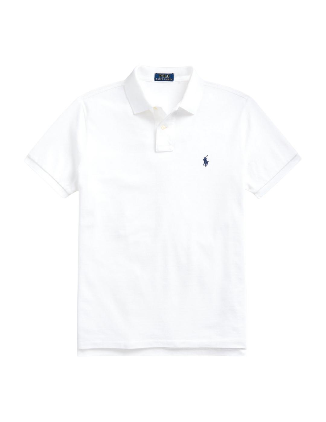 Ralph Lauren Polo manga corta blanco