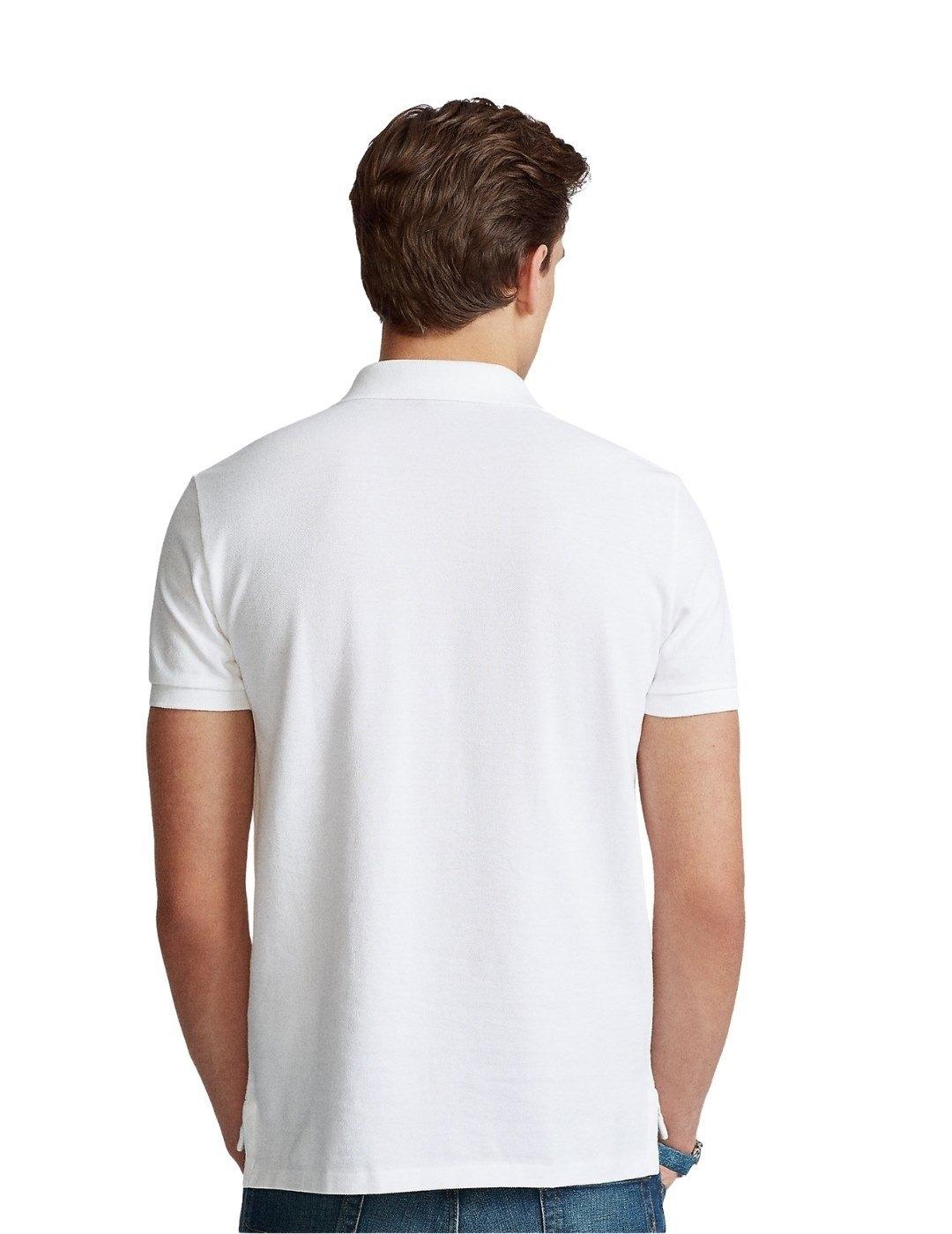 Ralph Lauren Polo manga corta blanco