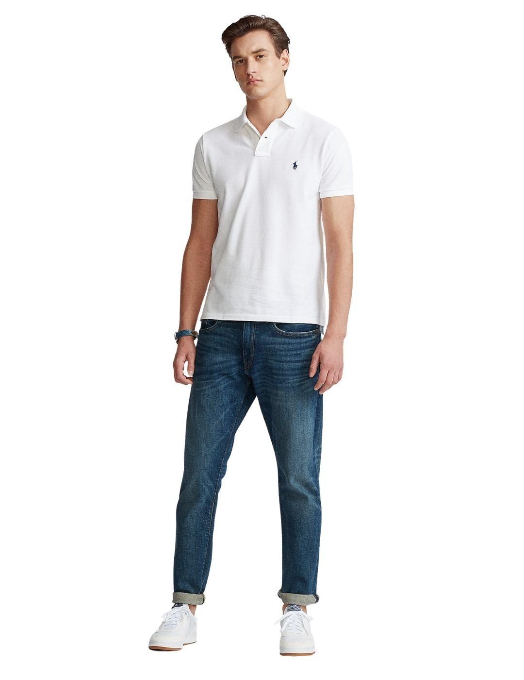 Ralph Lauren Polo manga corta blanco