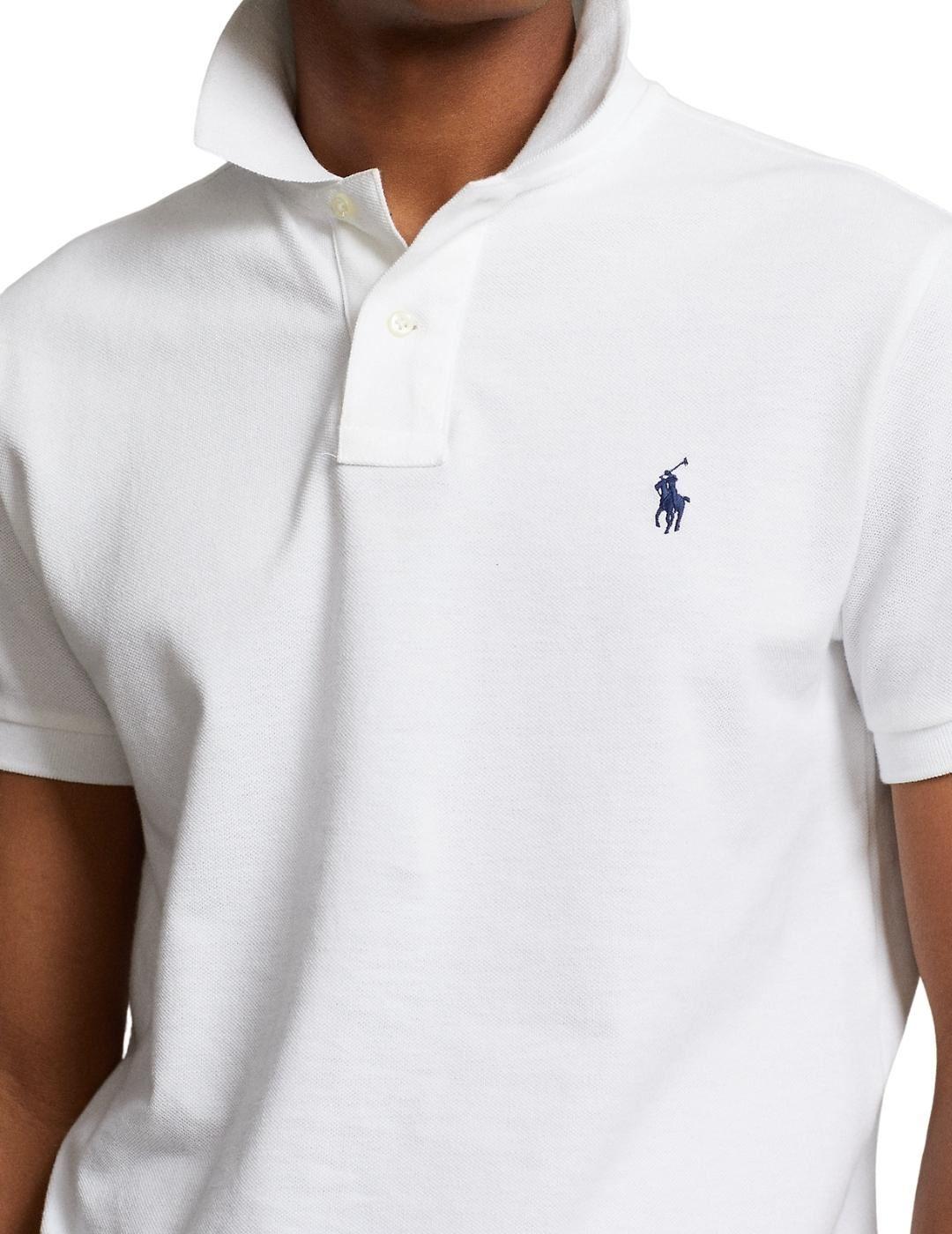 Ralph Lauren Polo manga corta blanco