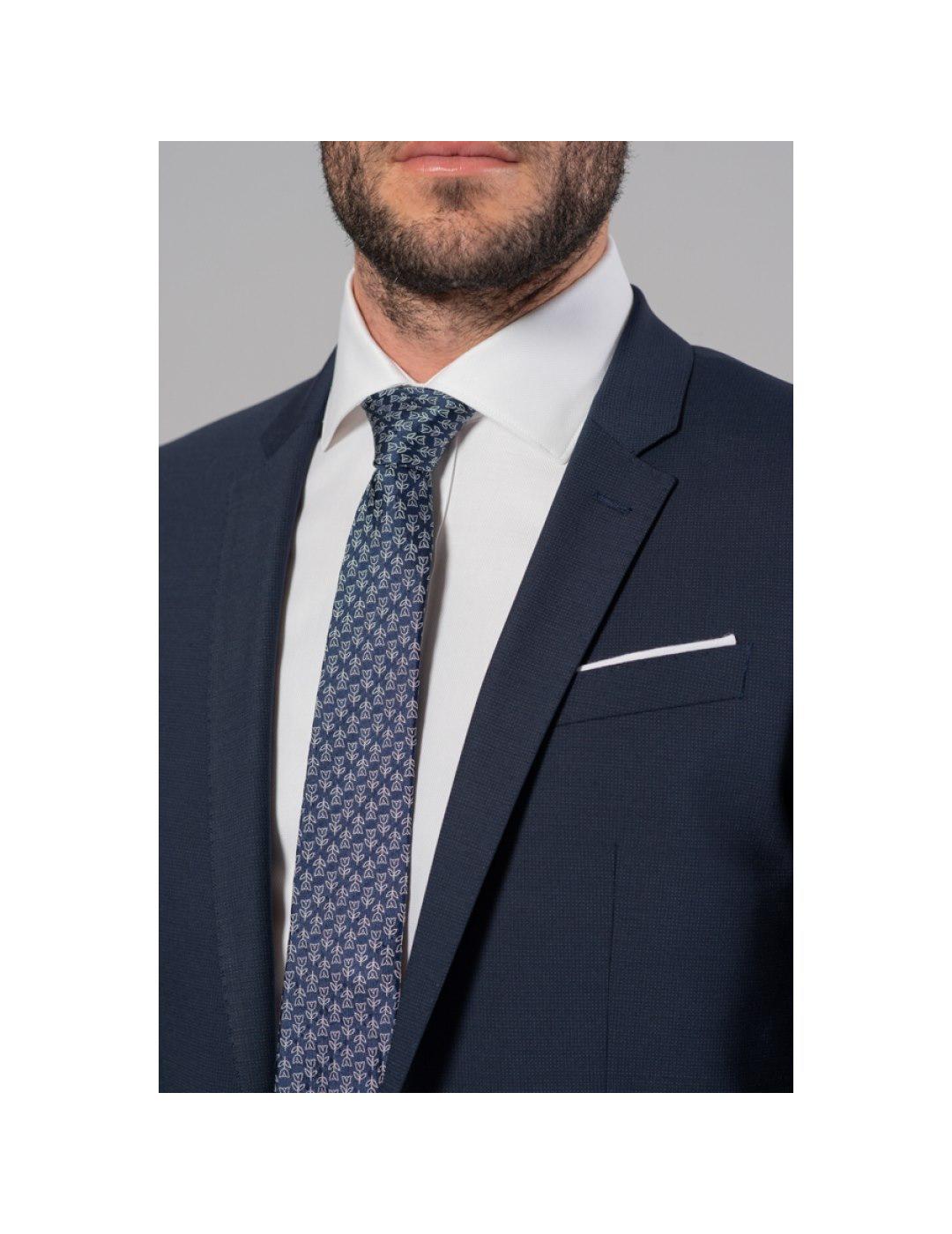 ETIEM TRAJ.EXTRA SLIM FIT,1BOT.1ABER MARINO