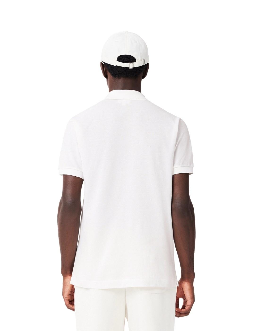 Lacoste Polo original de corte clásico Blanco