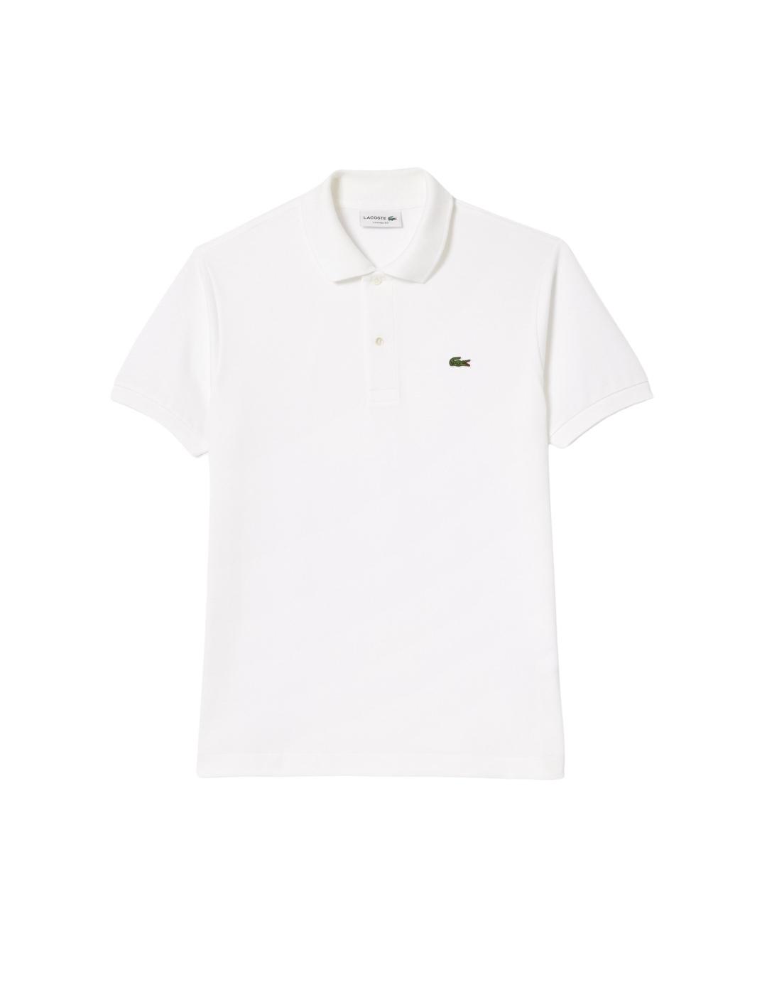 Lacoste Polo original de corte clásico Blanco