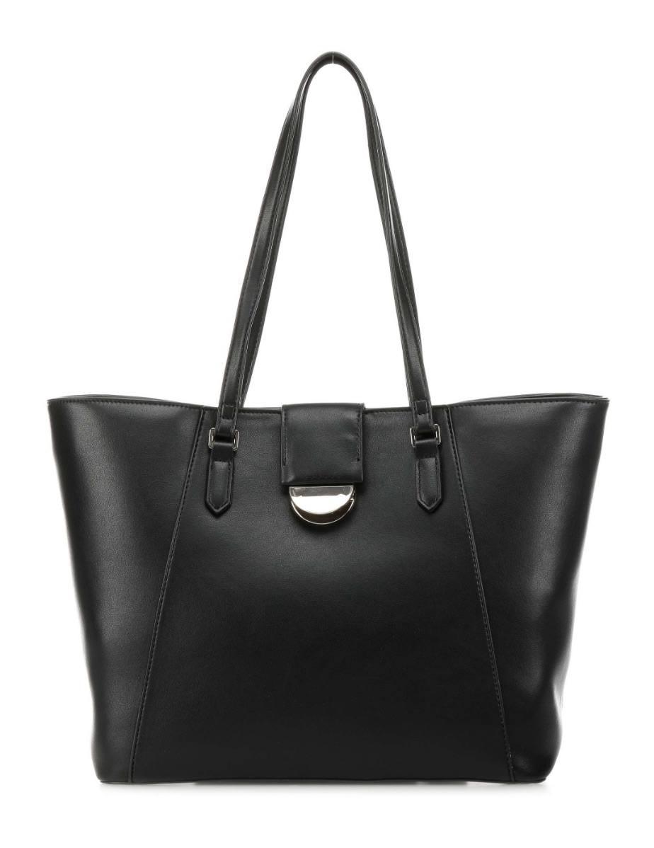 Bolso Valentino Shopper Negro Para Mujer