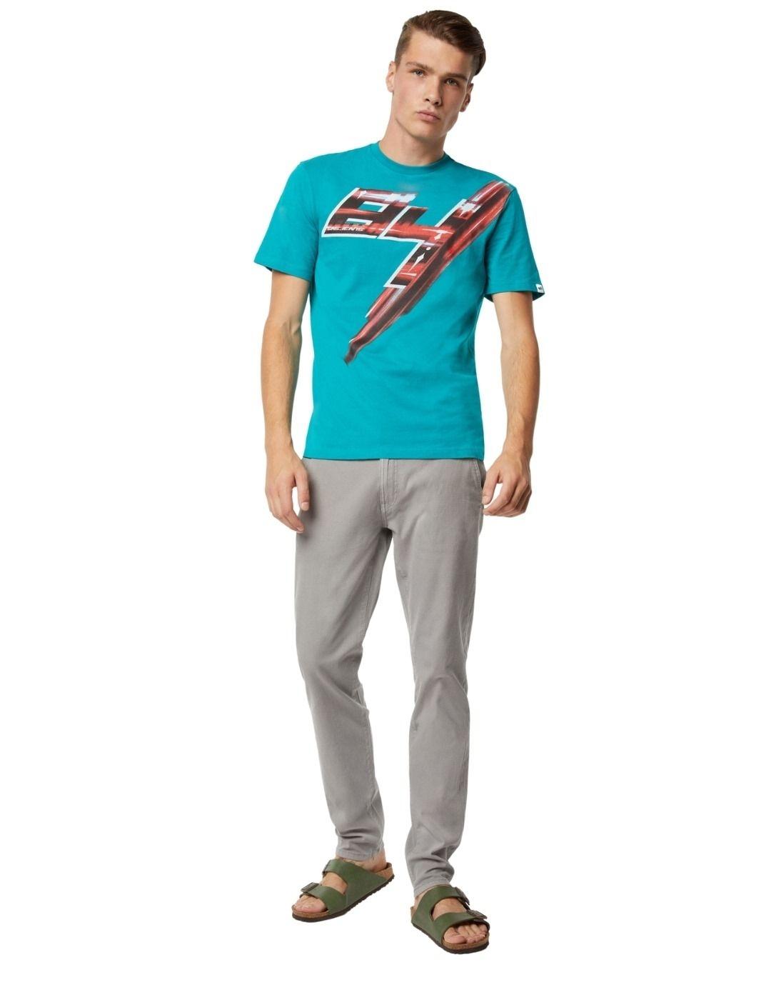 Pantalones Gas Albert Chino S Gris Para Hombre