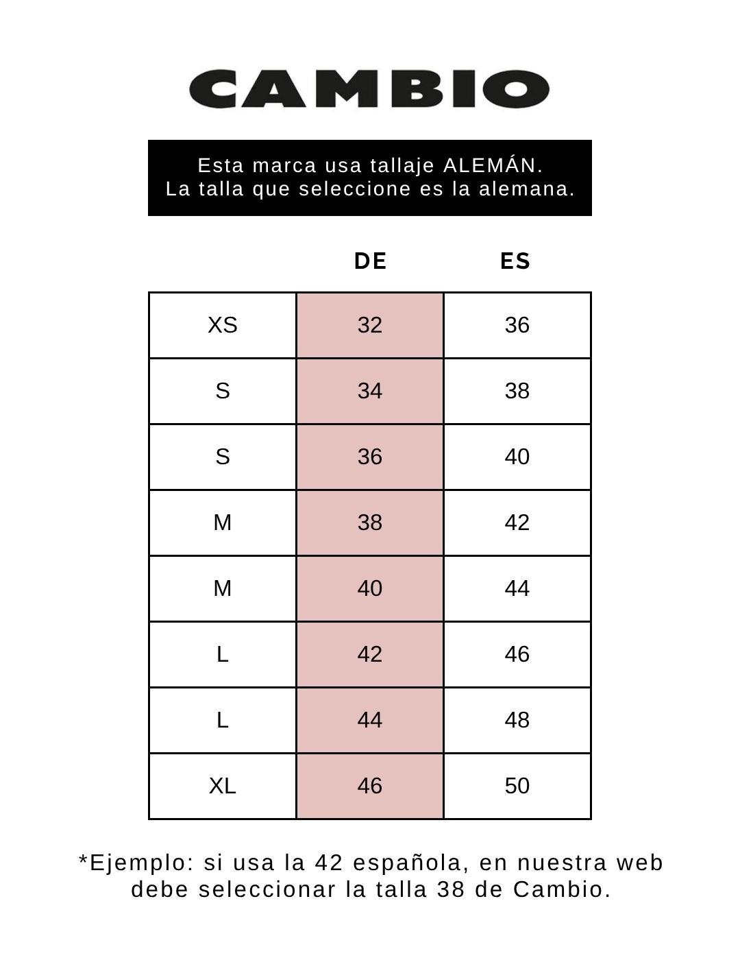 Cambio Pantalón Marino Renira