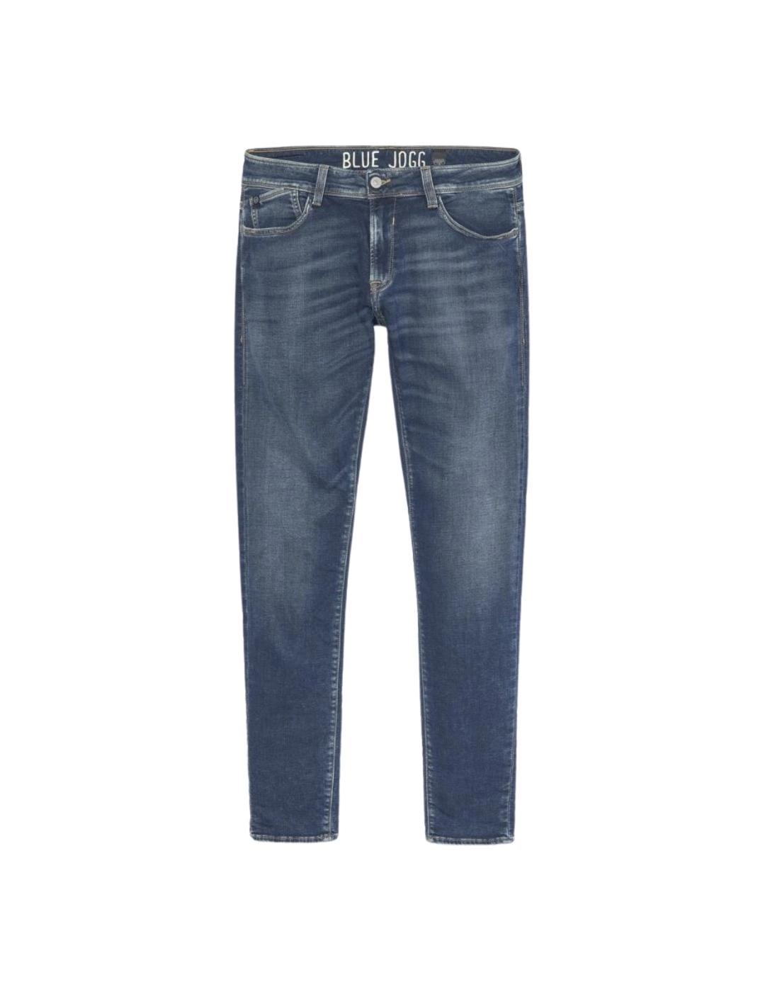 Pantalón jogg 700/11 azul ajustado N°2