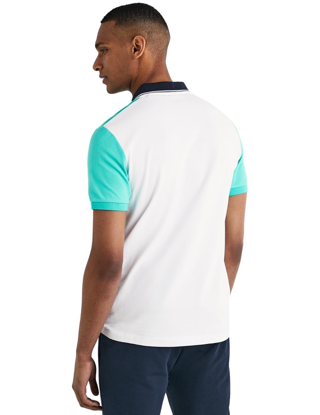 Polo Multipanel Algodón Jersey