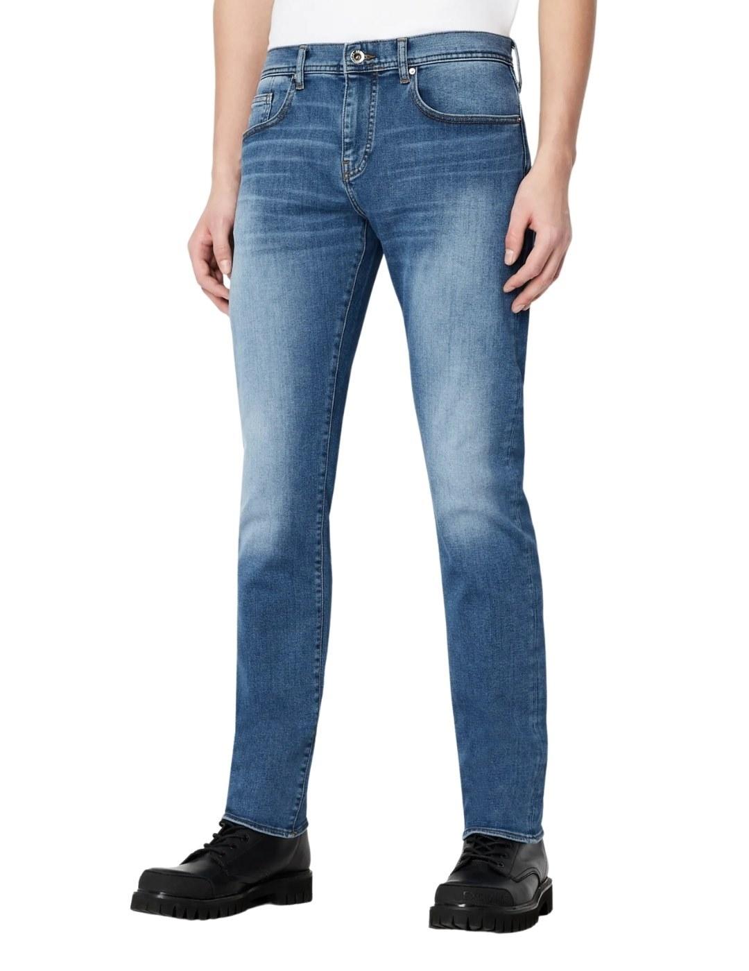 Armani 5 Tasche Indigo Denim