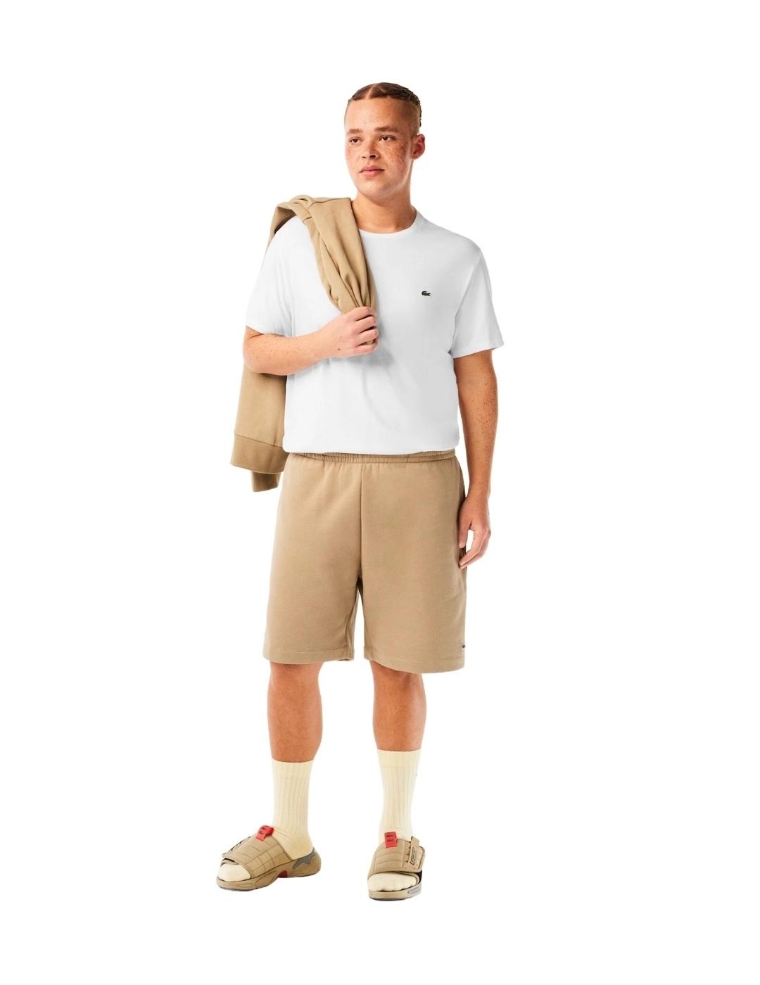 Lacoste Camiseta Blanca de algodón